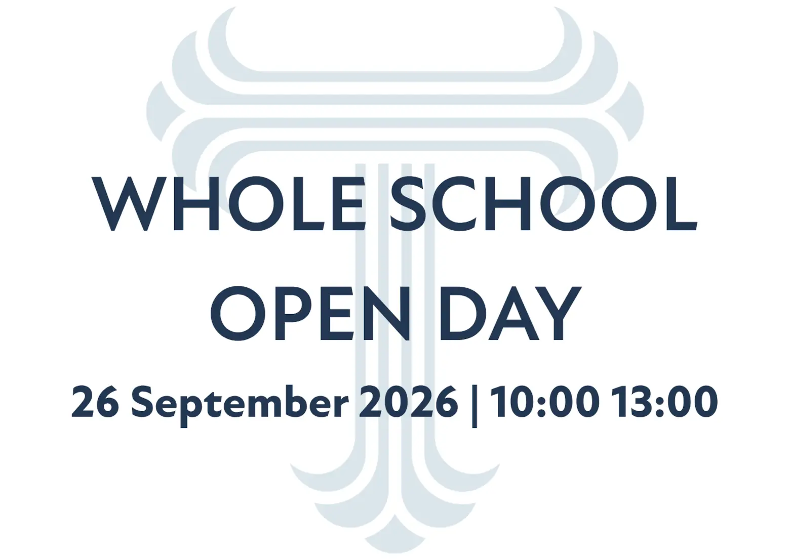 Whole school Open Event